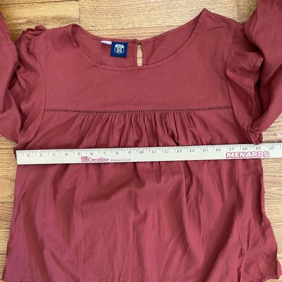 New without tags, Route 66 long sleeve shirts, Set of 2 (RED AND GREEN) Size MED - Picture 7 of 8